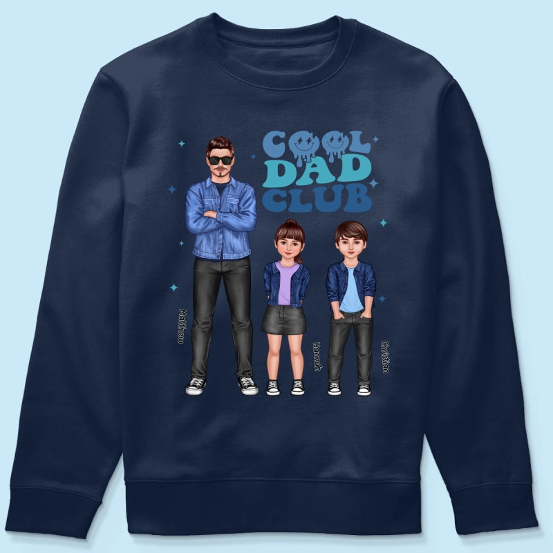 Cool Dad Club Personalized Shirt