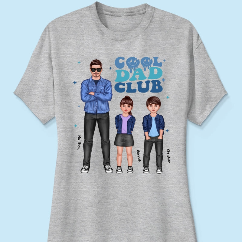 Cool Dad Club Personalized Shirt