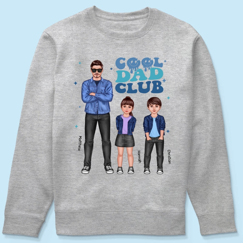 Cool Dad Club Personalized Shirt