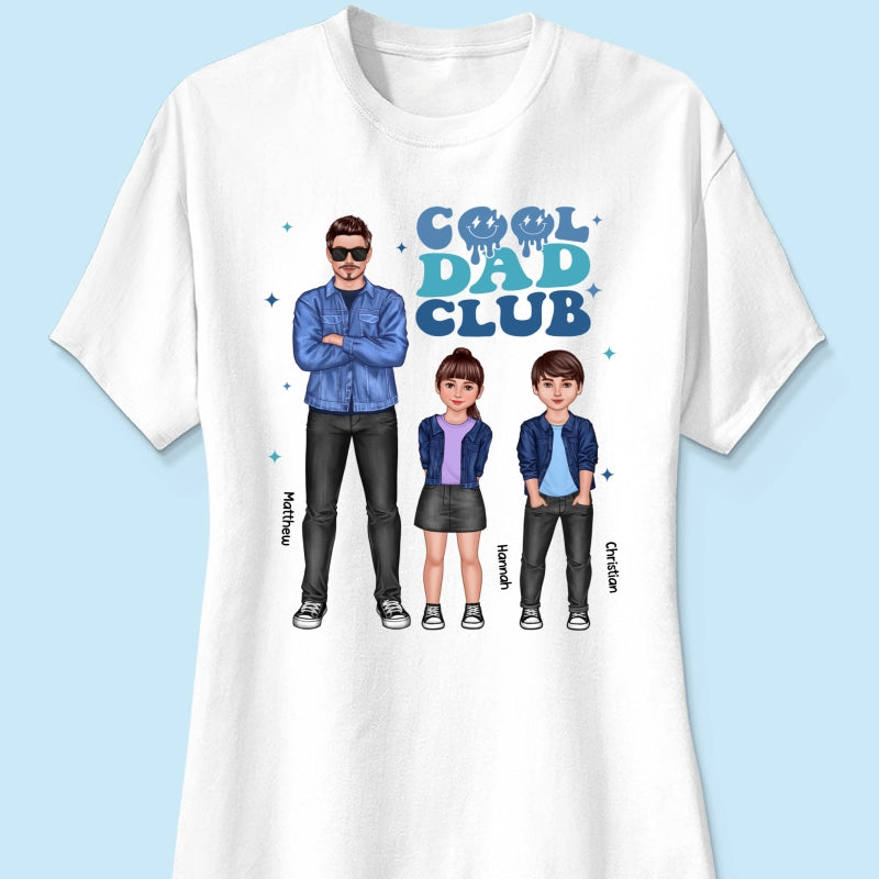 Cool Dad Club Personalized Shirt
