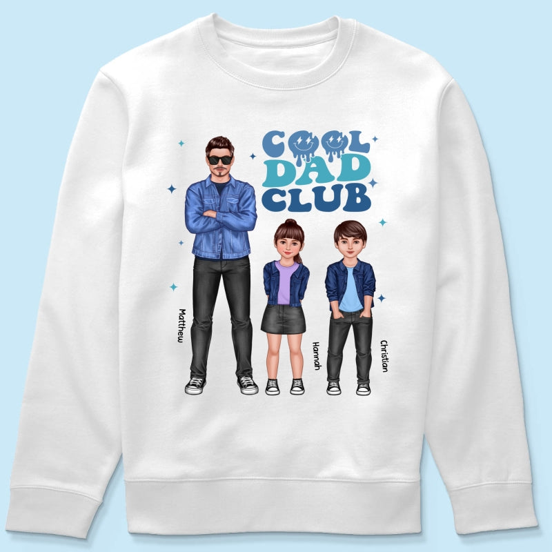 Cool Dad Club Personalized Shirt