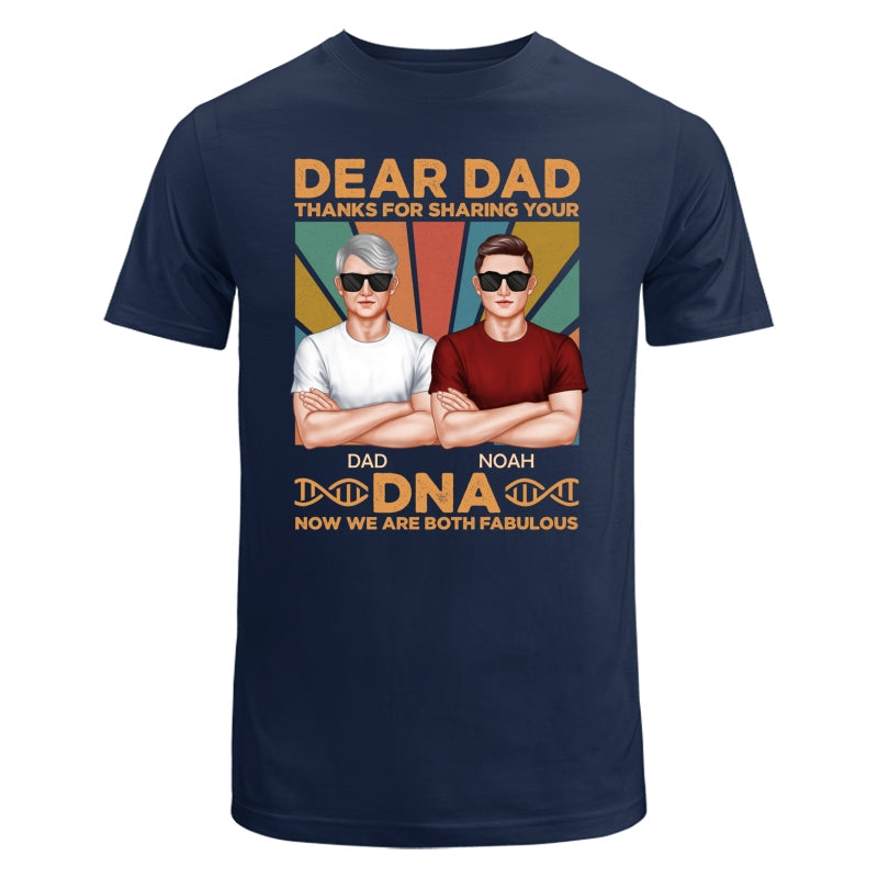 Dad Thanks For Sharing Your DNA Funny Father‘s Day Gift Personalized Shirt