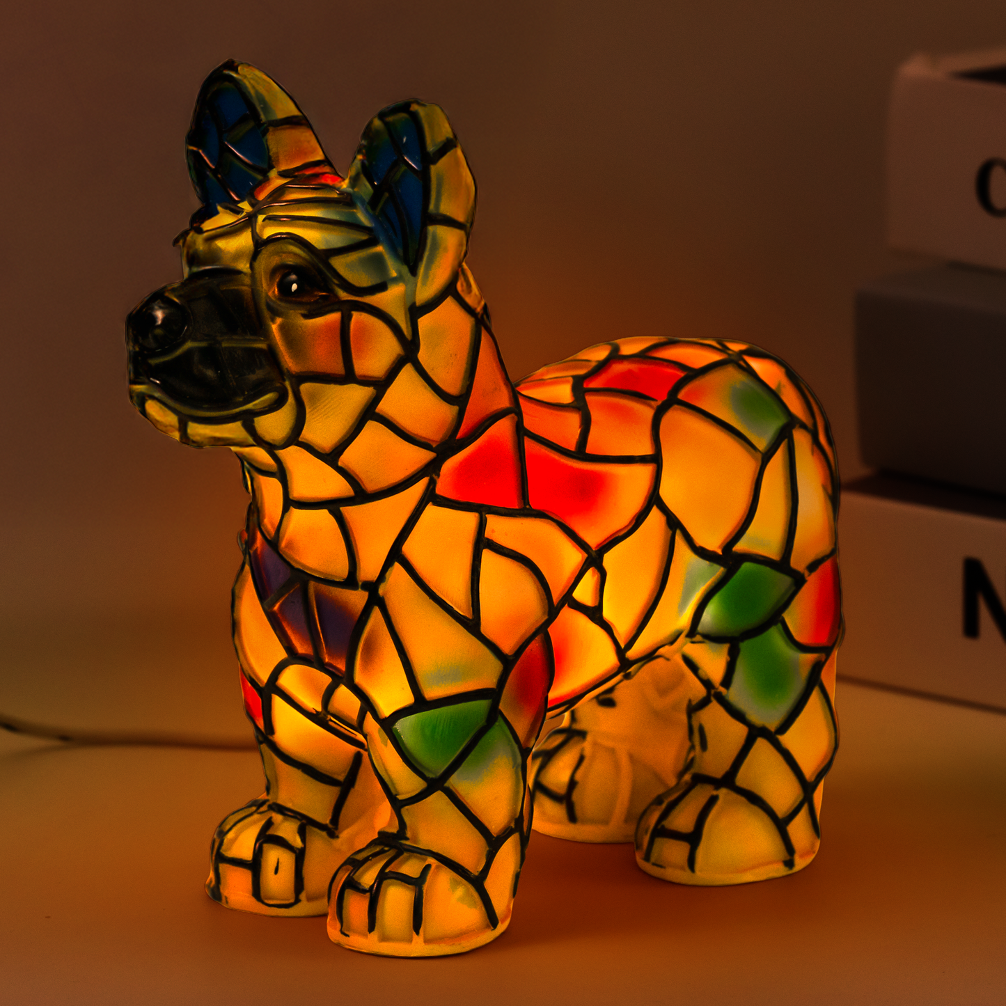 Personalized German Shepherd Lamp