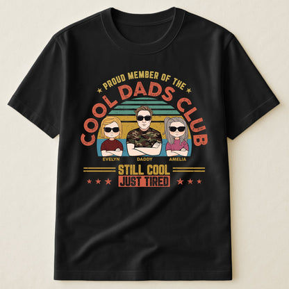 Proud Member Of The Cool Dads Club - Personalized Shirt