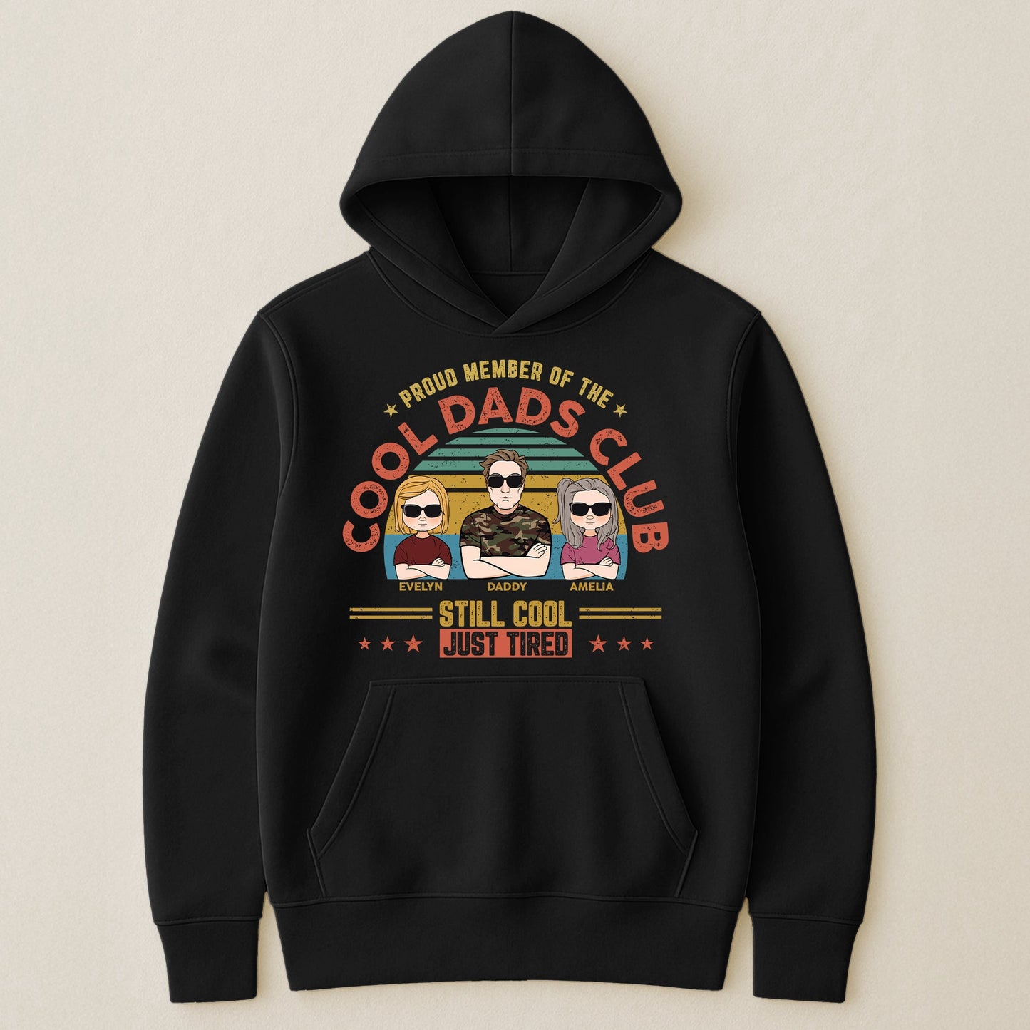 Proud Member Of The Cool Dads Club - Personalized Shirt