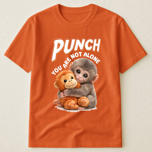 Punch You Are Not Alone - Team Punch, Punch Support, Animal Lovers - Shirt
