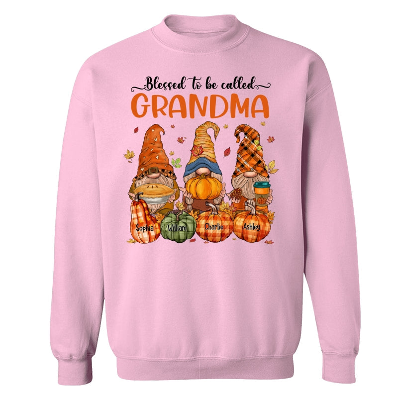 Fall Season Autumn Gnomes Pumpkins Personalized Shirt