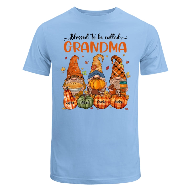 Fall Season Autumn Gnomes Pumpkins Personalized Shirt