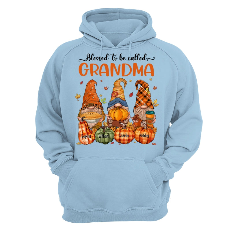 Fall Season Autumn Gnomes Pumpkins Personalized Shirt