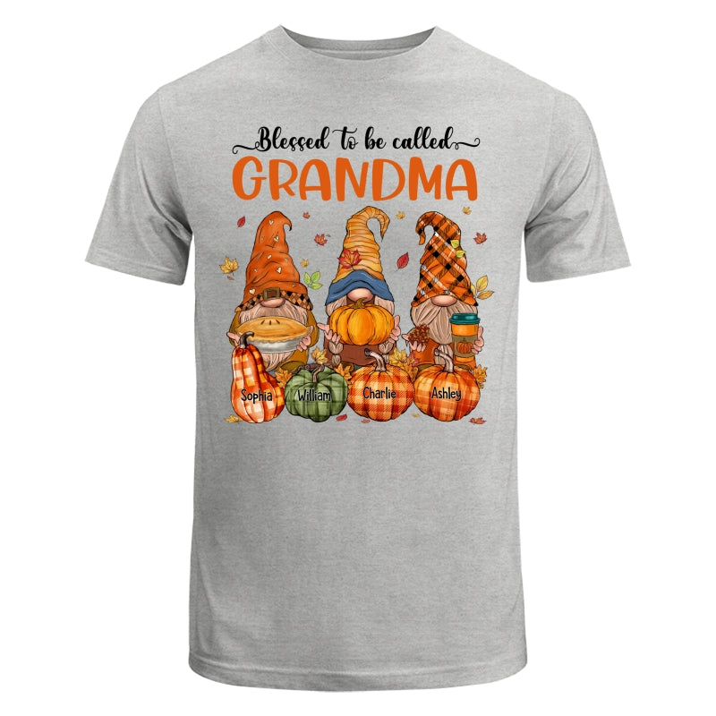 Fall Season Autumn Gnomes Pumpkins Personalized Shirt