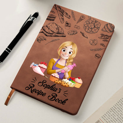 Recipe Book/ Kitchen Stories - Personalized Leather Journal