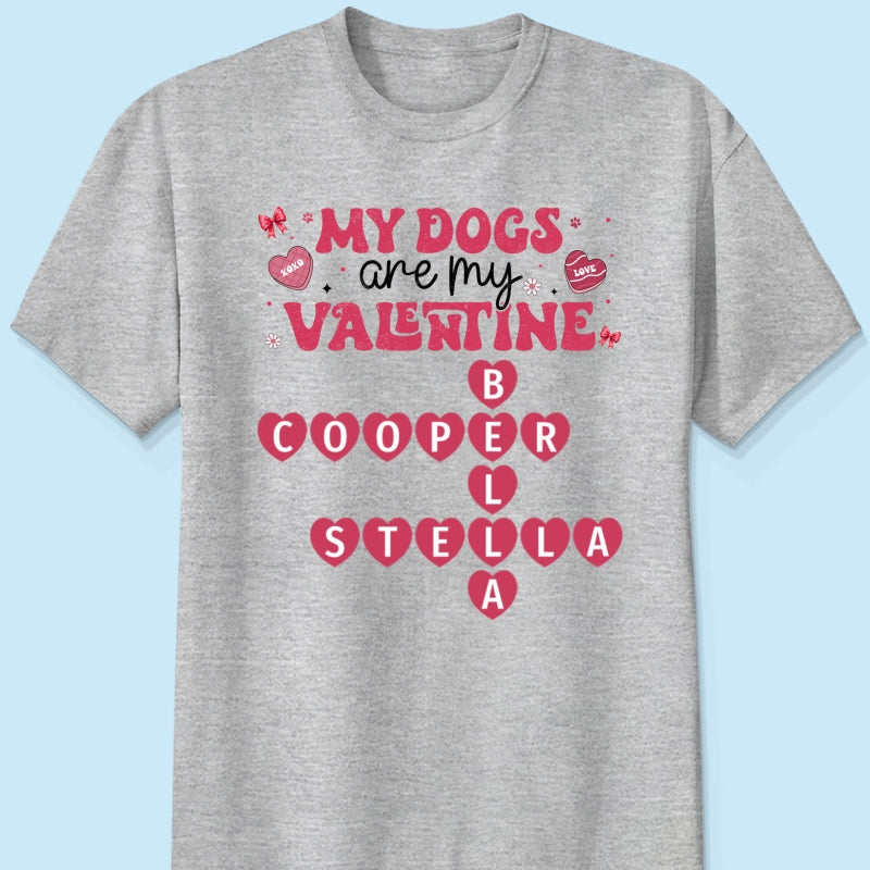 My Dogs Cats Are My  Crossword Puzzle Art  Gift For Pet Lover Personalized Shirt