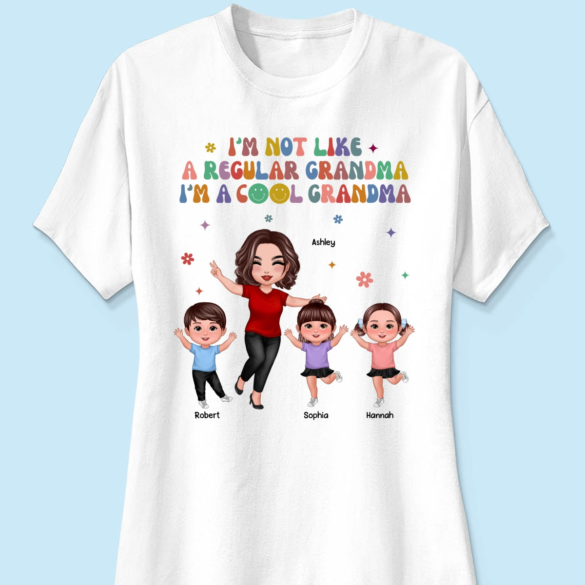 I'm A Cool Grandma Personalized Shirt