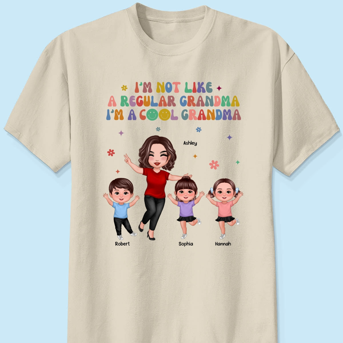 I'm A Cool Grandma Personalized Shirt