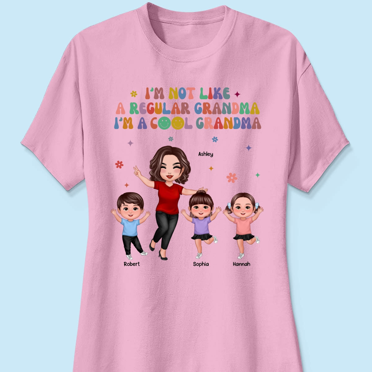 I'm A Cool Grandma Personalized Shirt