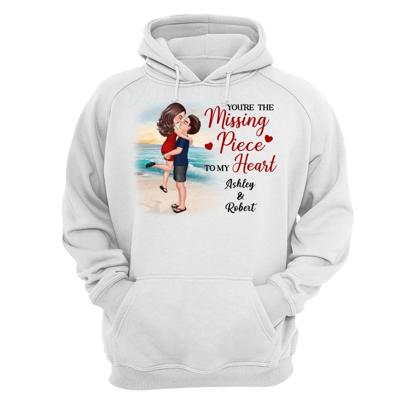 Couple Kissing On The Beach Personalized Shirt