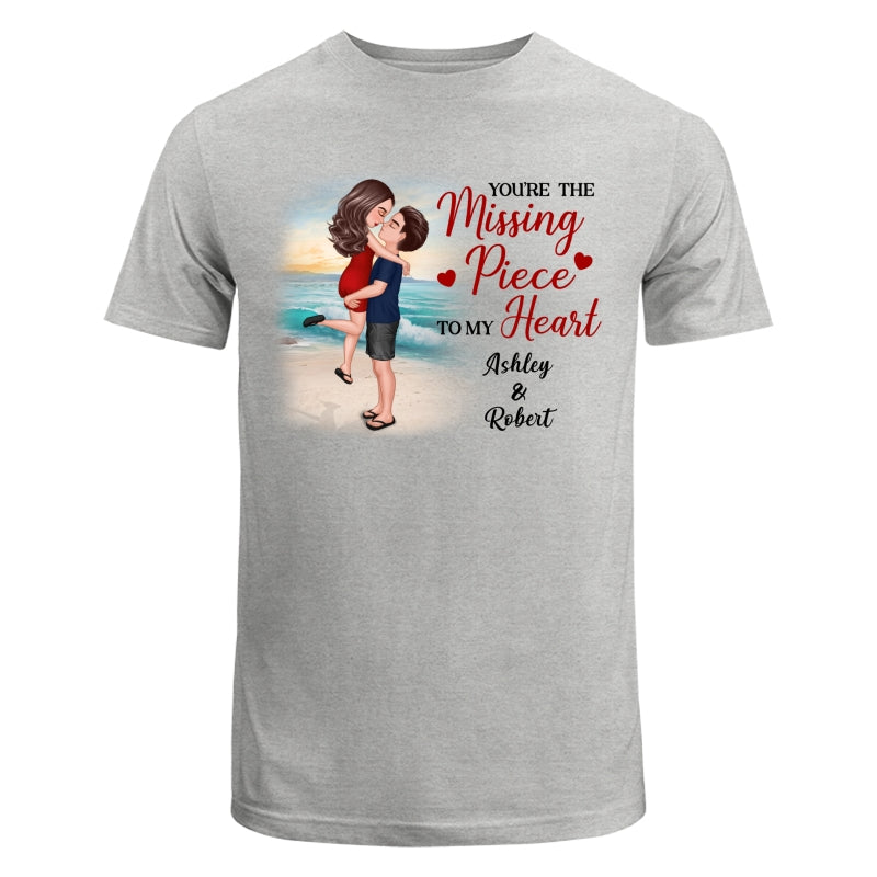 Couple Kissing On The Beach Personalized Shirt