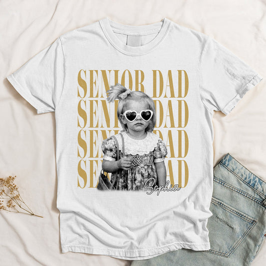 Senior Vintage Photo And Year - Personalized Shirt