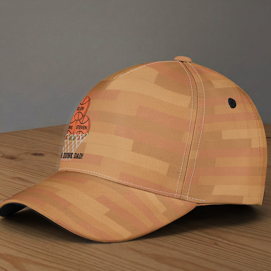 Slam Dunk Dad! - Personalized Cap