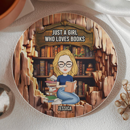 So Many Books So Little Time - Personalized Coaster