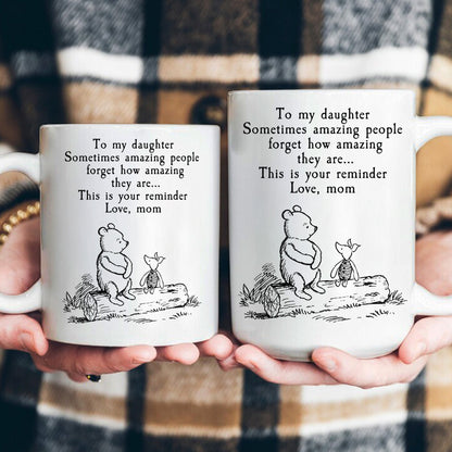 Sometimes Amazing People Forget How Amazing They Are - Personalized Mug