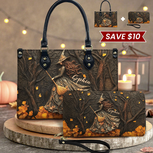 Spooky Witch Art Print - Halloween Set