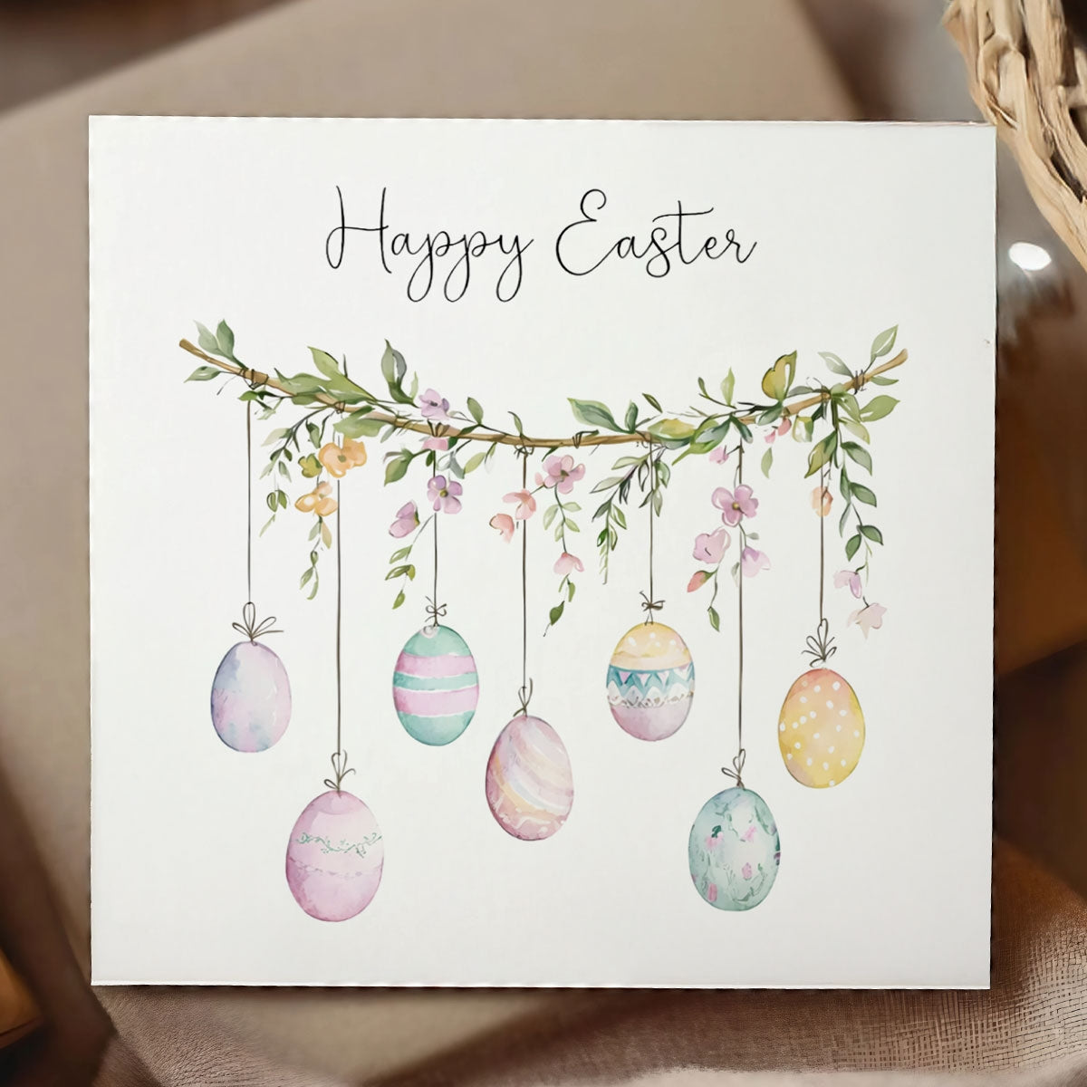Happy Easter Greeting Card