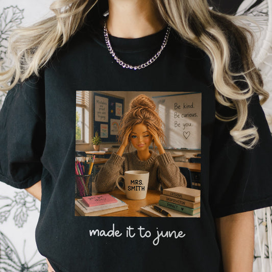 Teacher Doll Face Meme End Of Year - Personalized Shirt