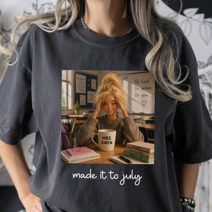 Teacher Doll Face Meme End Of Year - Personalized Shirt
