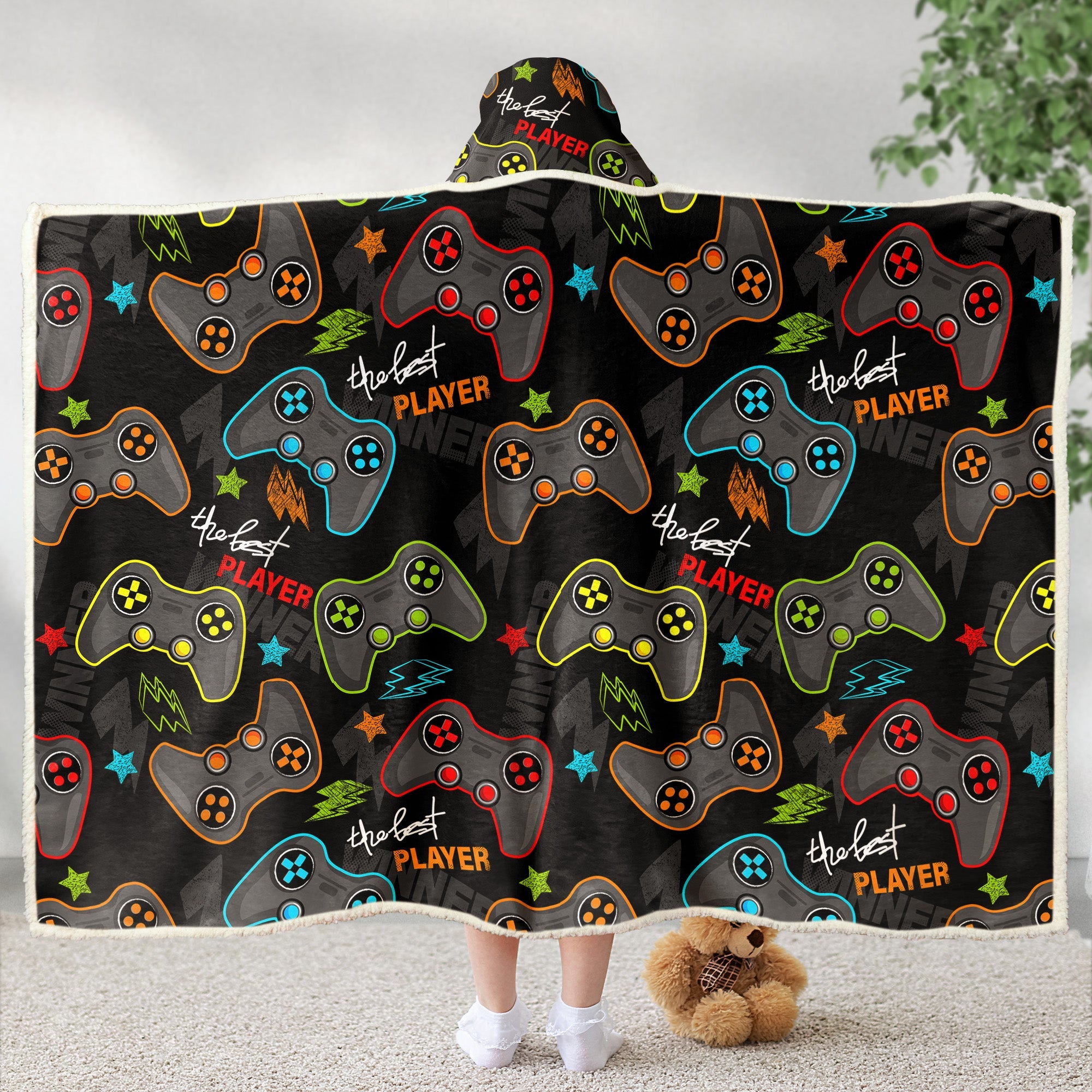 The Best Player Wearable Blanket Hoodie