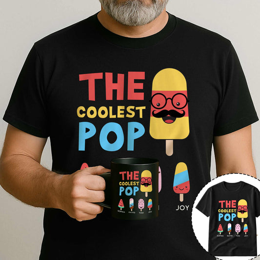 Father's Day Gifts, The Coolest Pop - Custom Father's Day Gift Set