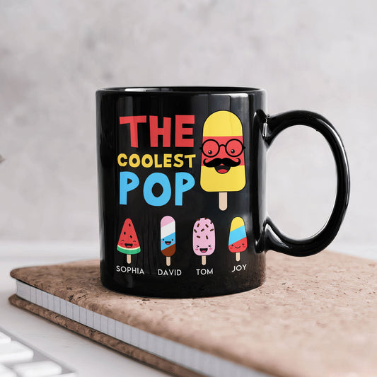 Father's Day Gifts, The Coolest Pop - Personalized Mug