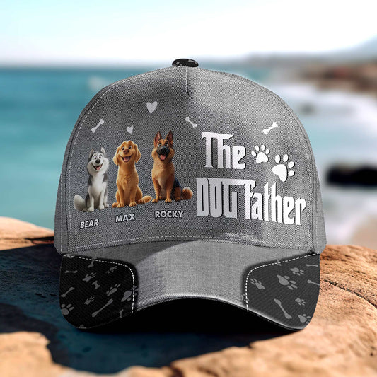 Father's Day Gifts, The Dogfather - Personalized Classic Cap