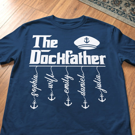 Father's Day Gifts, The Dockfather - Personalized Shirt