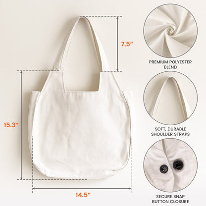 This Is How I Fight My Battles - Personalized Round Tote Bag