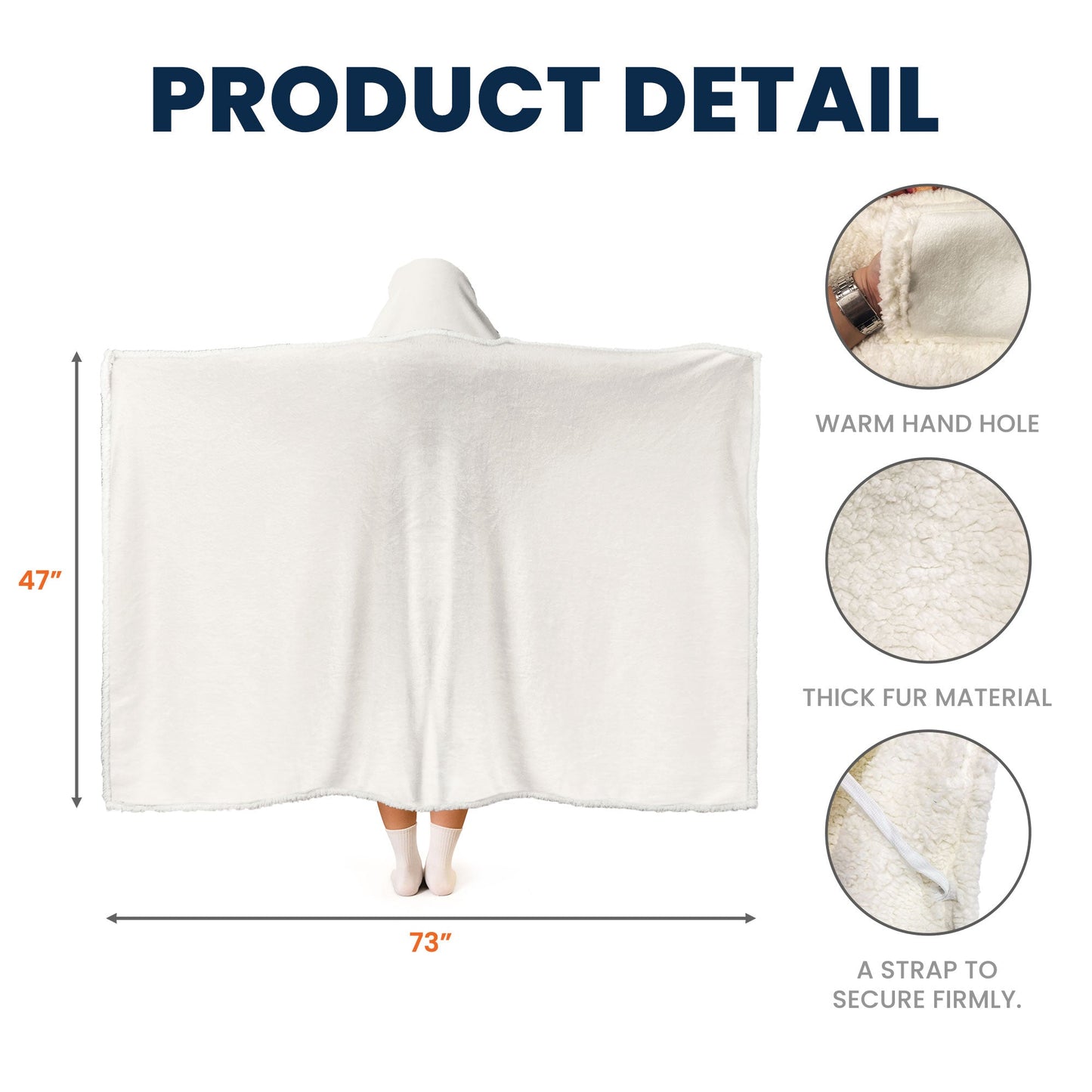 This Is My Christmas Movie Watching Blanket - Personalized Wearable Blanket Hoodie