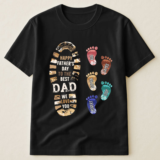 Father's Day Gifts, To The Best Dad - Personalized Shirt