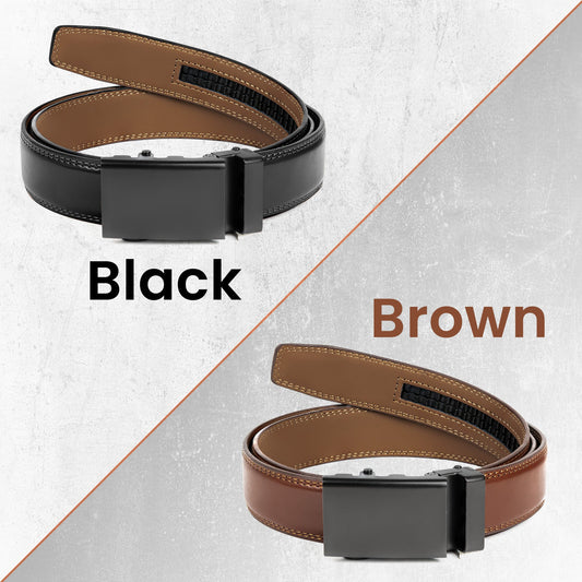 To My Son Grandson Stand Tall I Love You - Personalized Leather Belt