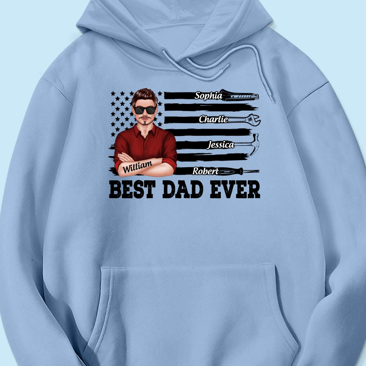 Best American Dad Mechanic Dad Personalized Shirt
