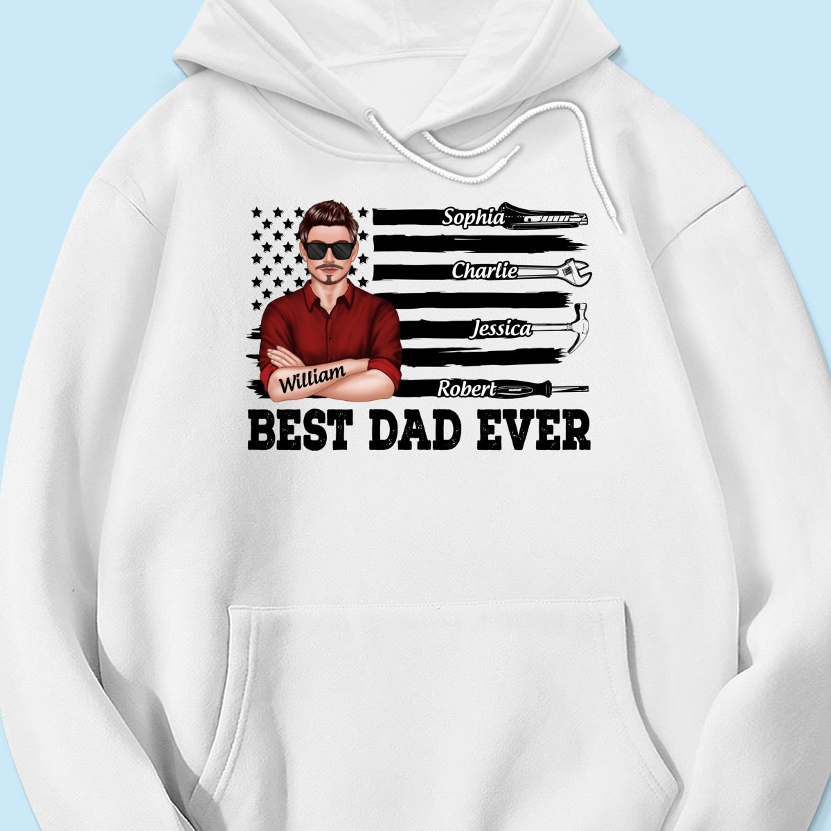 Best American Dad Mechanic Dad Personalized Shirt
