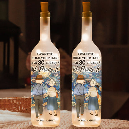 We Made It - Personalized Bottle Lamp