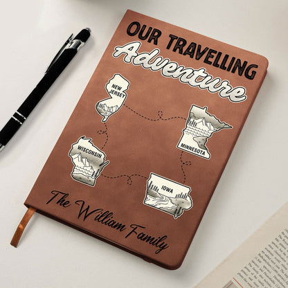 We Haven't Been Everywhere But It's On Our List - Personalized Journal