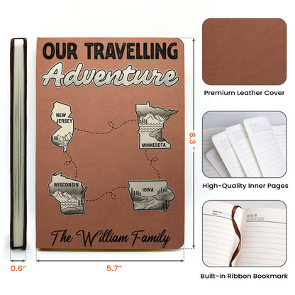 We Haven't Been Everywhere But It's On Our List - Personalized Journal