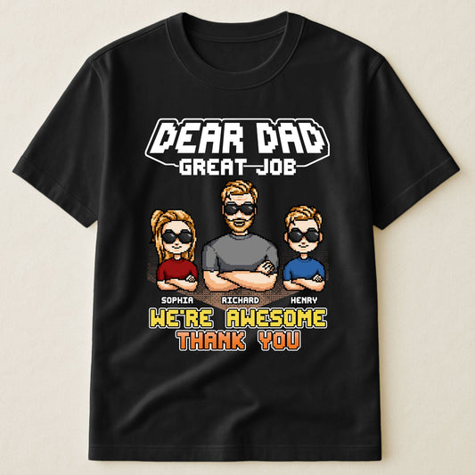 Father's Day Gifts, We're Awesome Dad - Personalized Shirt