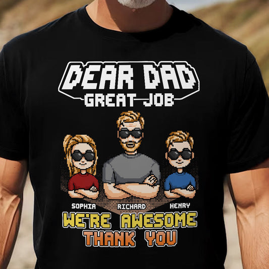 Father's Day Gifts, We're Awesome Dad - Personalized Shirt
