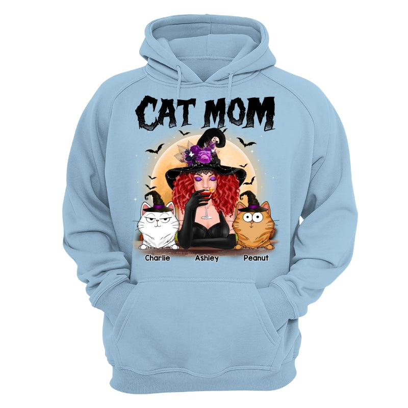 Crazy Cat Witch Funny Cat Expressions Personalized Shirt