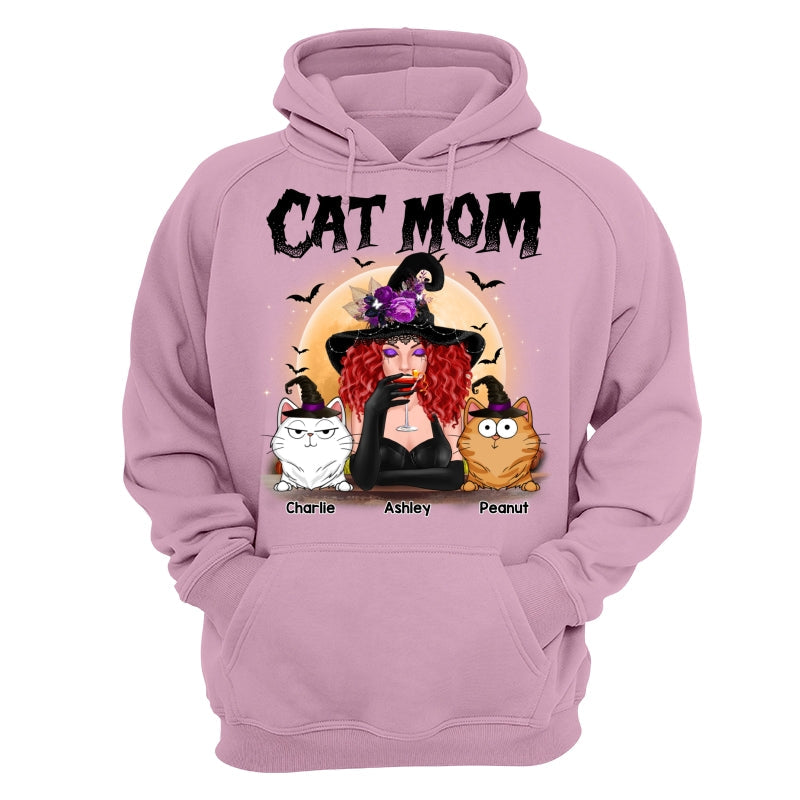 Crazy Cat Witch Funny Cat Expressions Personalized Shirt