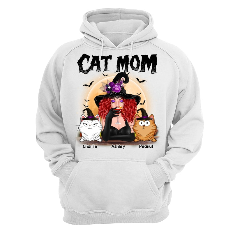 Crazy Cat Witch Funny Cat Expressions Personalized Shirt