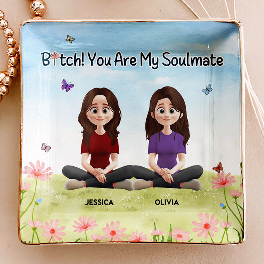 You Are My Soulmate - Personalized Jewelry Dish