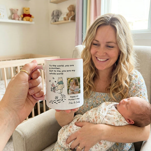 You Are My Whole World - 1st Mother's Day Gift For New Mom - Personalized Mug